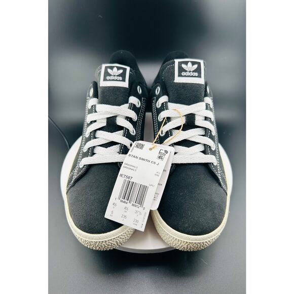adidas Stan Smith Cs J Black IE7587 Sz 5 - Picture 2 of 4